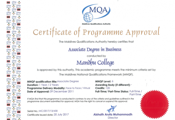 Mandhu-College-Associate-Degree-Business