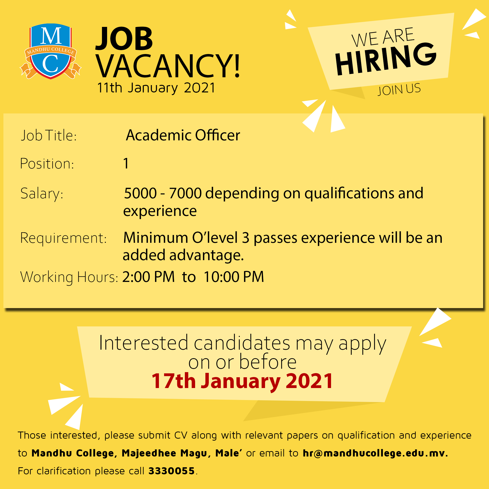 careers-mandhu-college